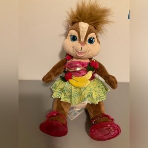 Build A Bear Alvin and The Chipmunks Brittant Plush with outfit